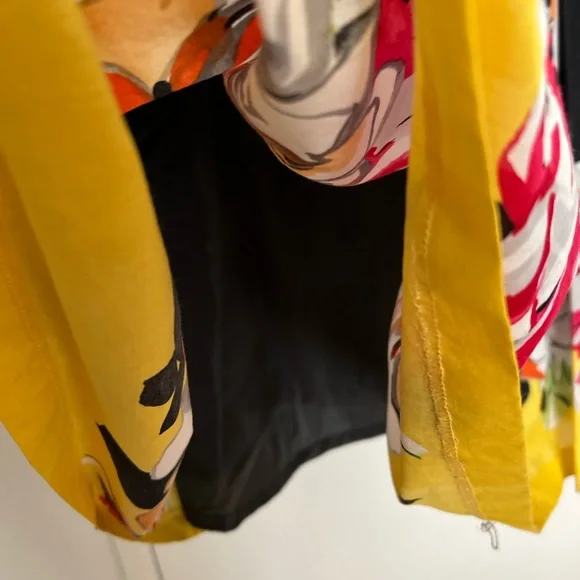 Jones New York Floral Dress with Pleated Ruched Bodice NWT (Size 16) - Picture 6 of 9